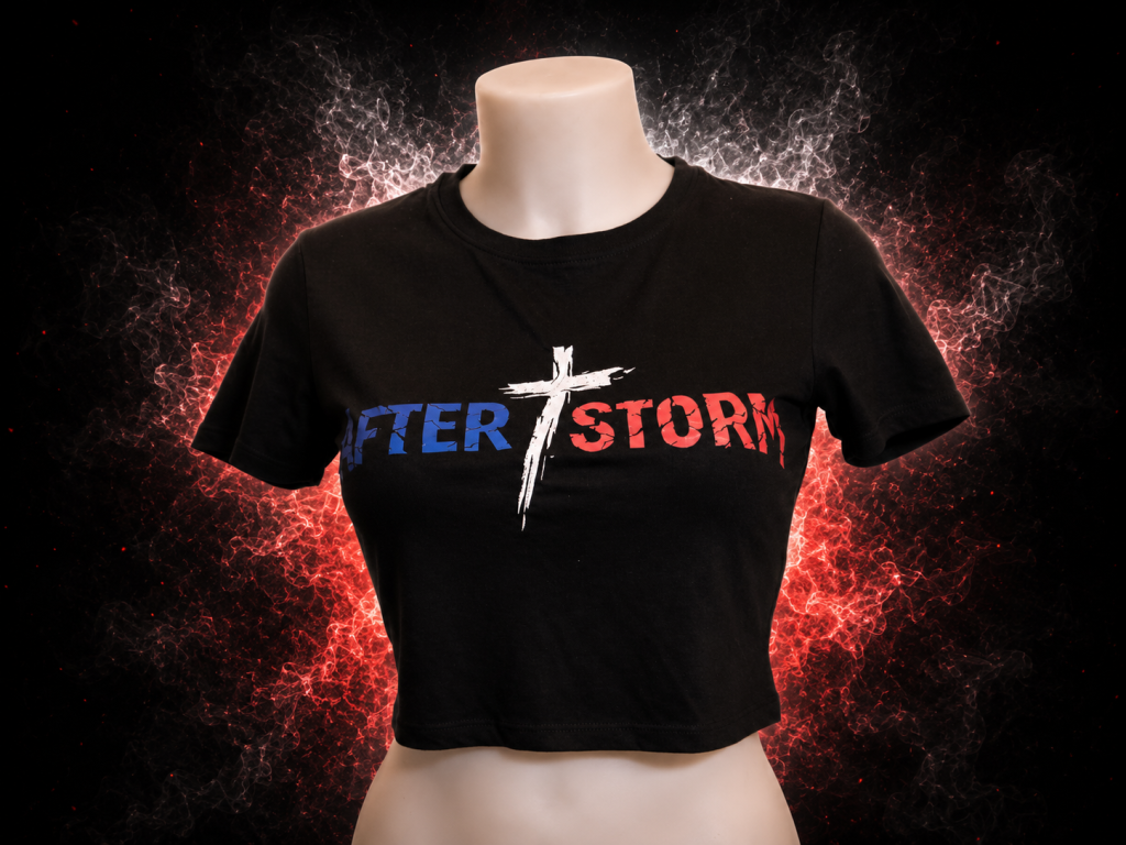 Crop top Afterstorm Tricolor