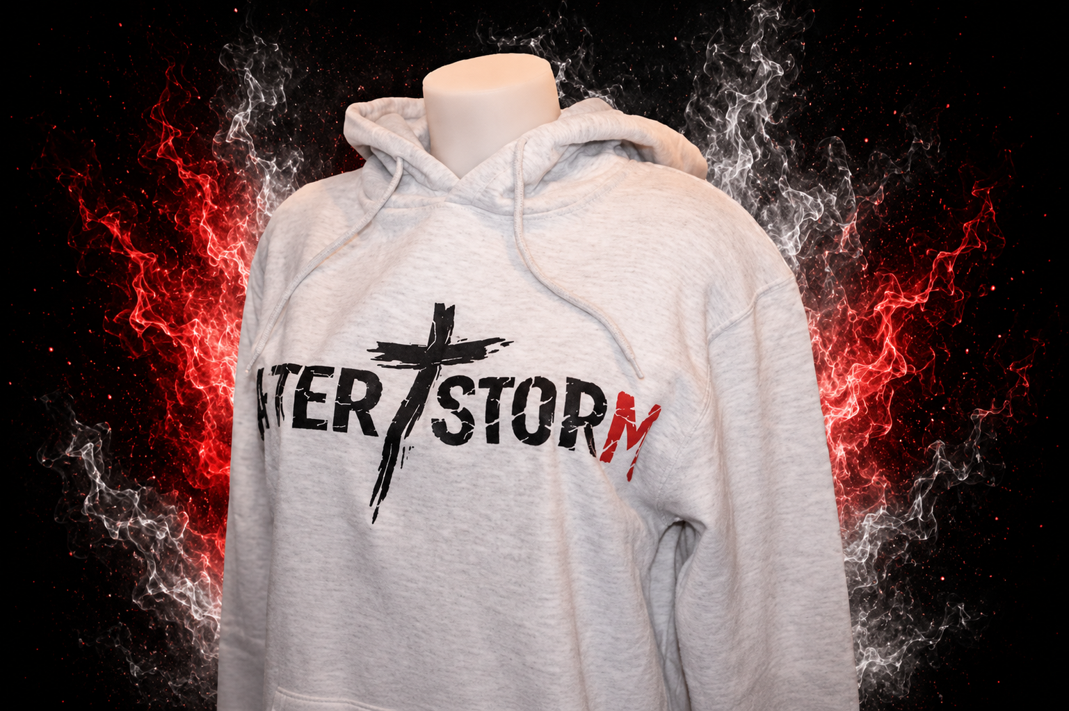 Sweat Afterstorm Basic Gris Homme – Image 2