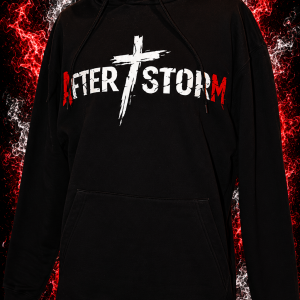 Sweat Afterstorm Basic Noir Homme – Image 2