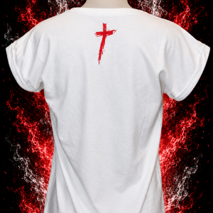 T-shirt Femme Karma Blanc – Image 2