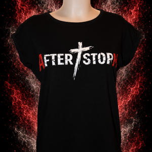T-shirt Femme Afterstorm Basic Noir – Image 1