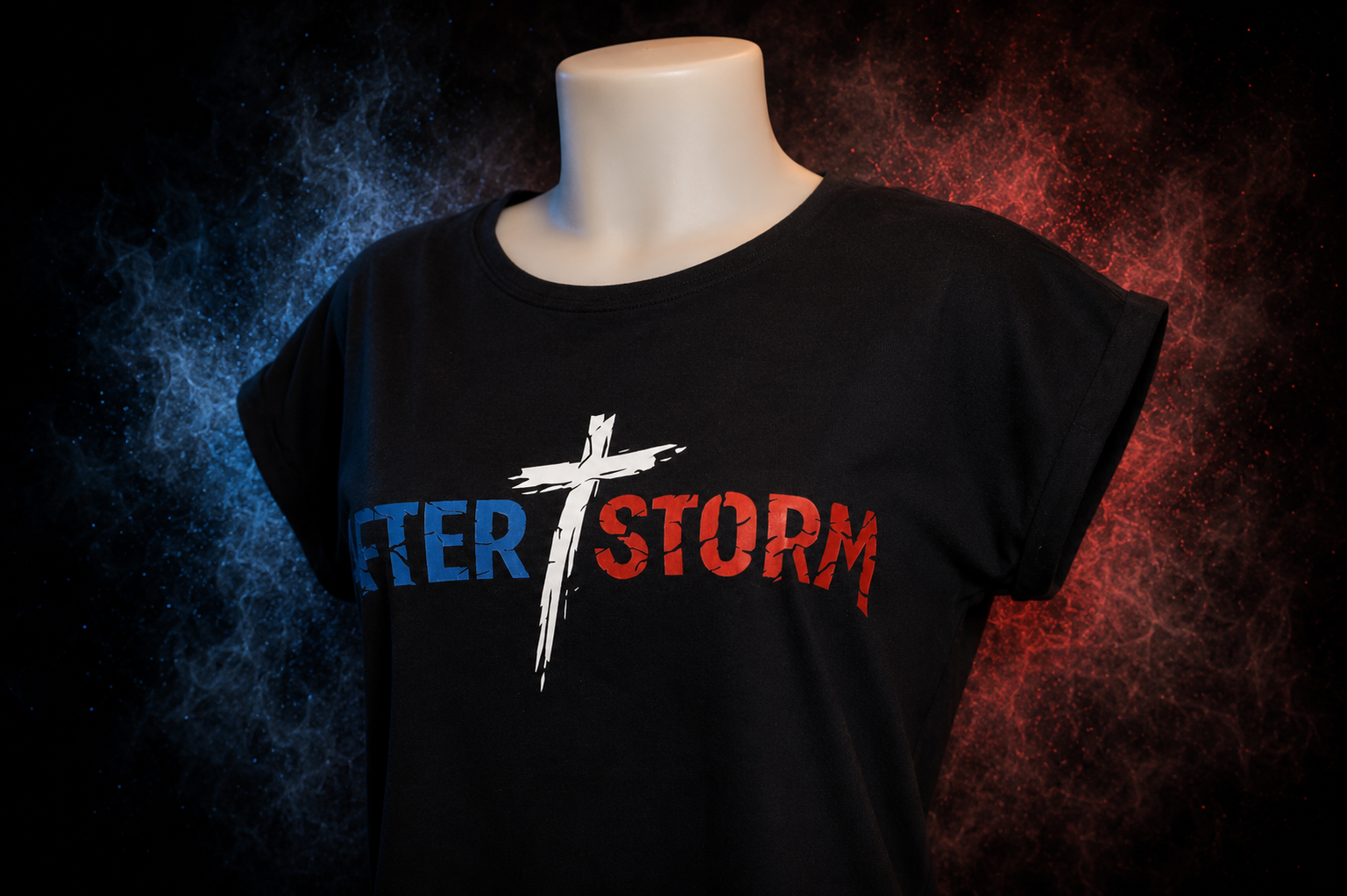 T-shirt Femme Afterstorm Tricolor – Image 2