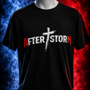 T-shirt Afterstorm Basic Noir Homme – Image 1