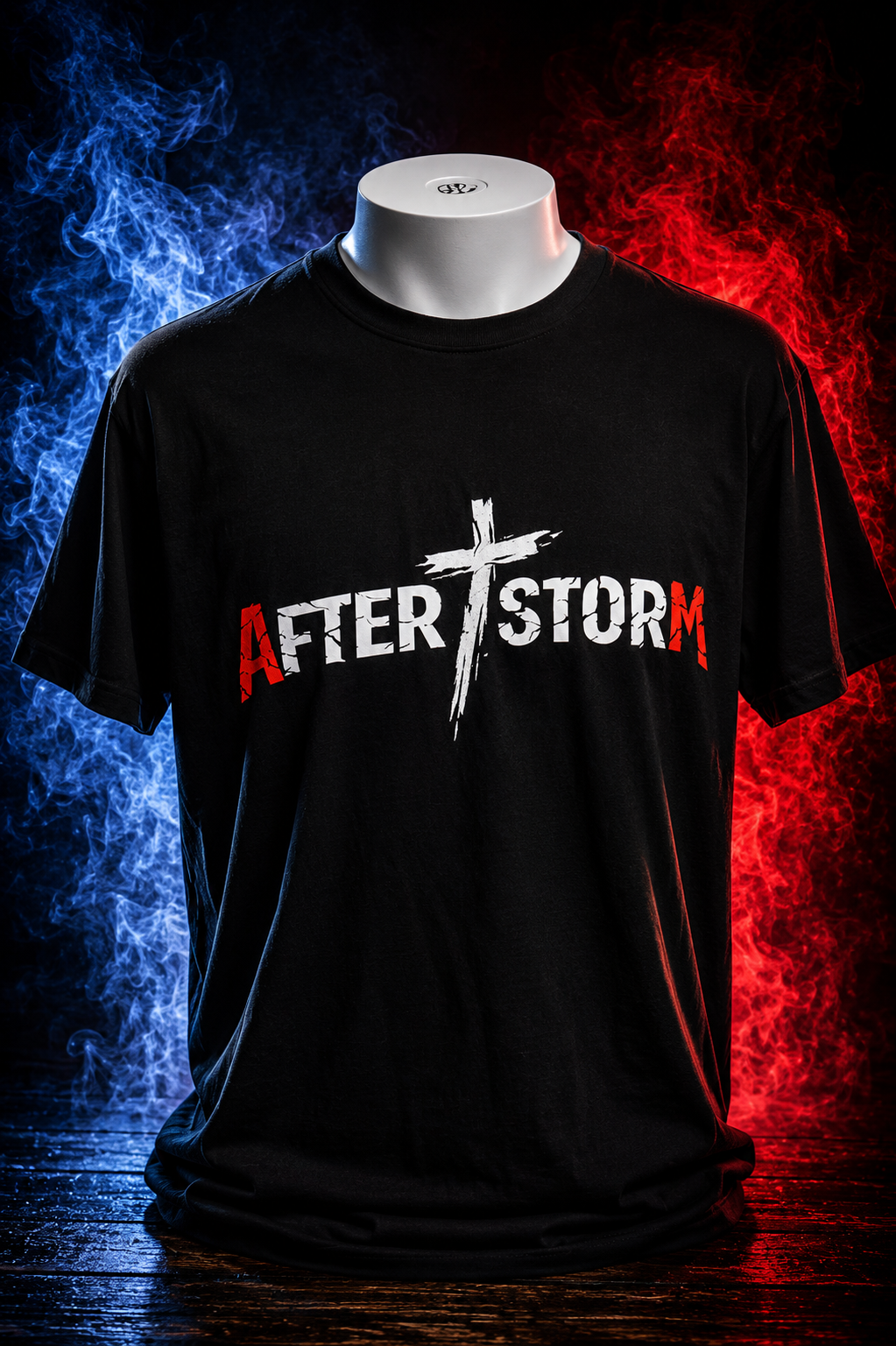 T-shirt Afterstorm Basic Noir Homme