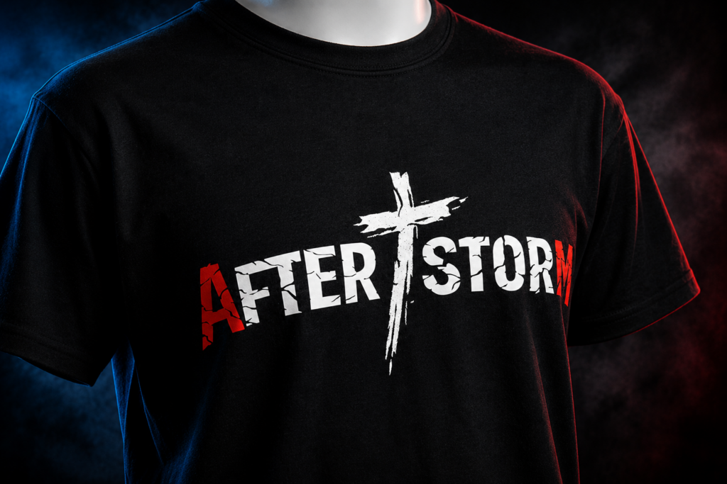 T-shirt Afterstorm Basic Noir Homme