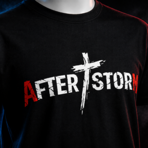 T-shirt Afterstorm Basic Noir Homme – Image 2