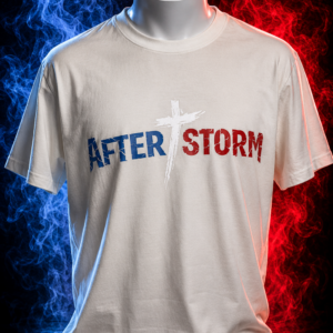 T-shirt Afterstorm Tricolor Vanille Homme – Image 1