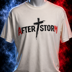 T-shirt Afterstorm Basic Vanille Homme – Image 1