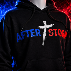 Sweat Afterstorm Tricolor Noir Homme – Image 2