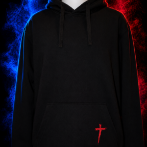 Sweat Karma Noir Unisexe – Image 1