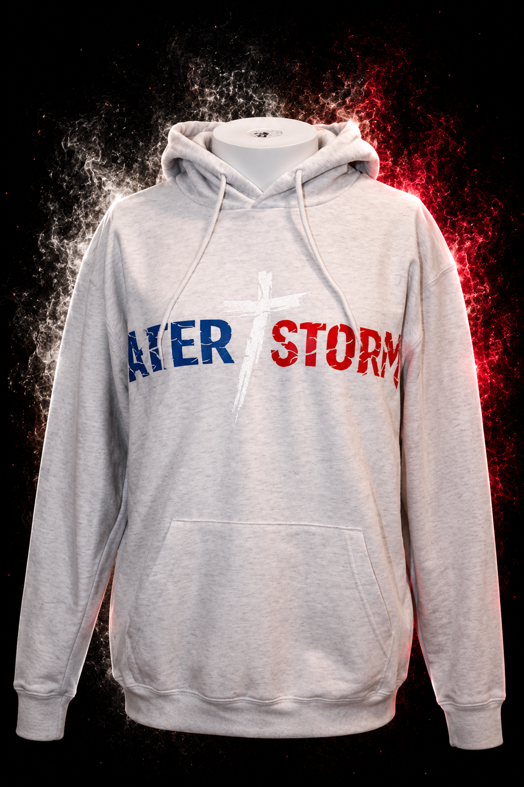 Sweat Afterstorm Tricolor Gris Unisexe