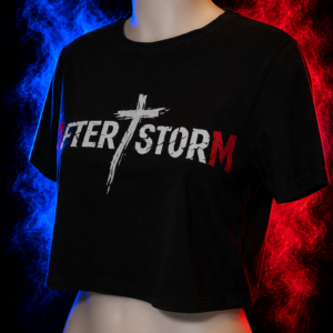 Crop top Afterstorm Basic Noir – Image 2