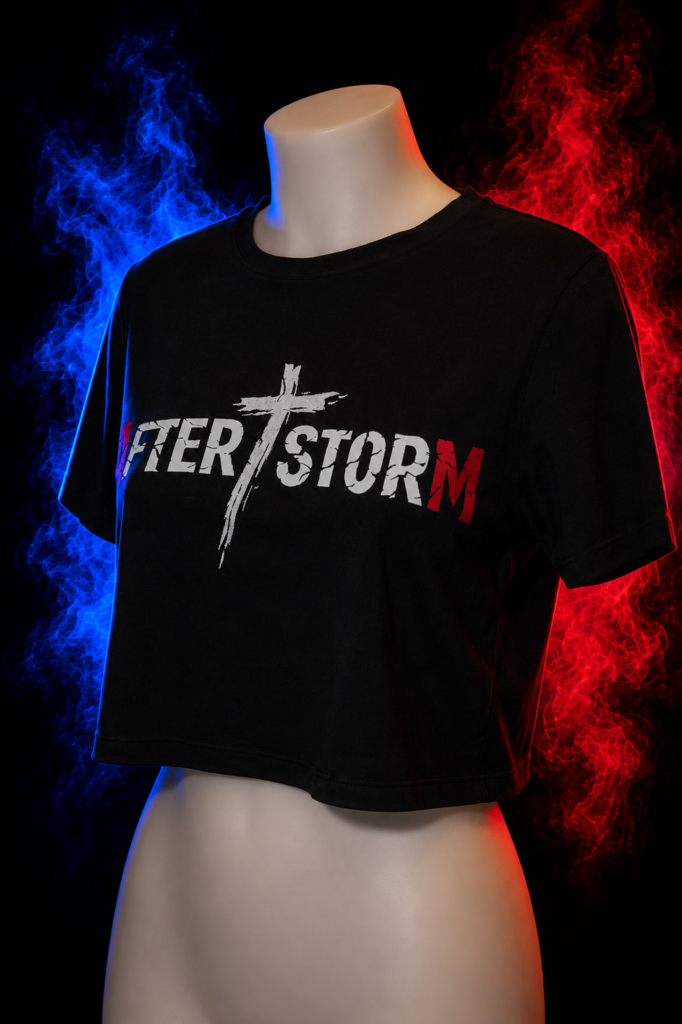 Crop top Afterstorm Basic Noir