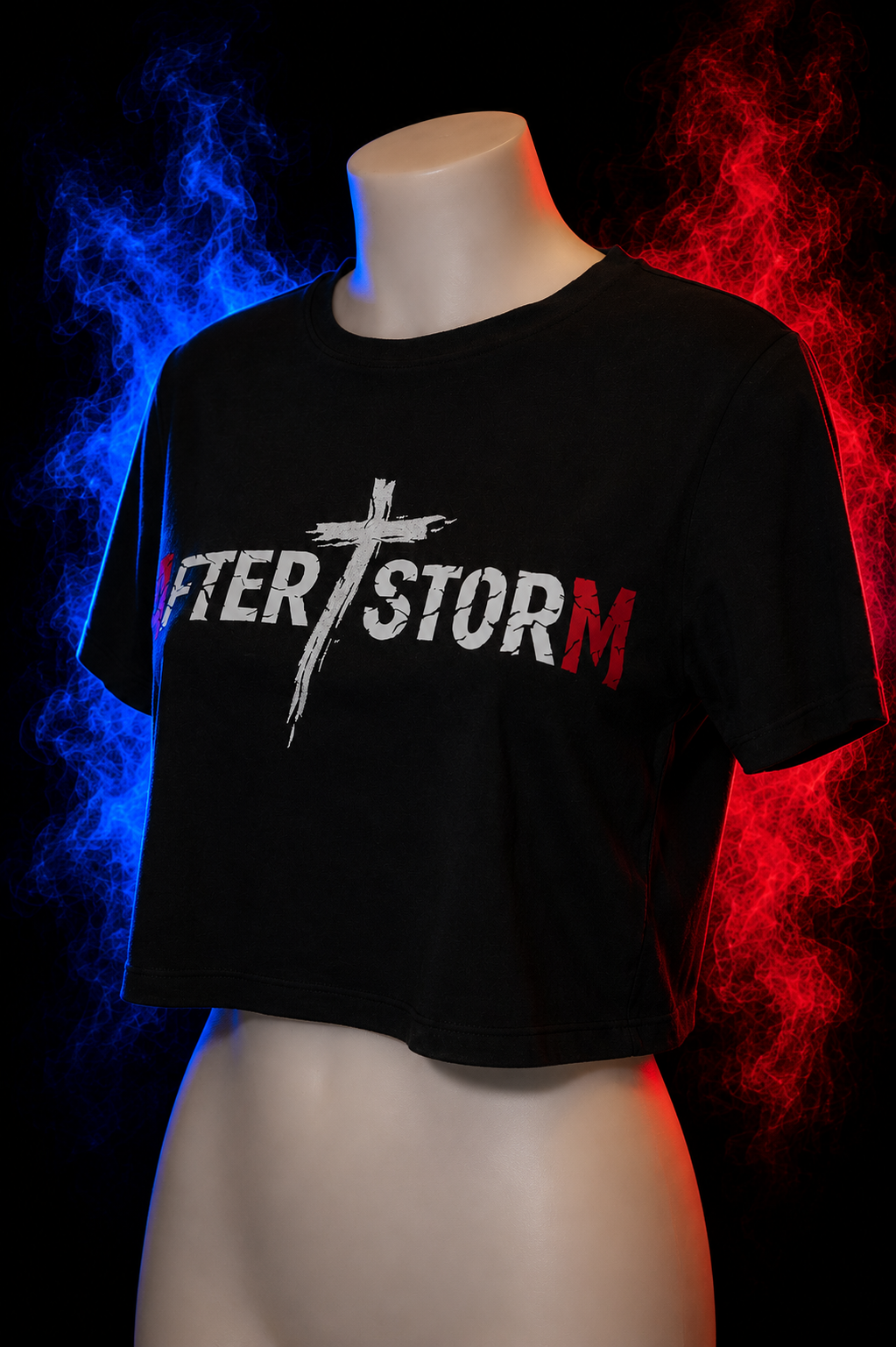 Crop top Afterstorm Basic Noir – Image 2